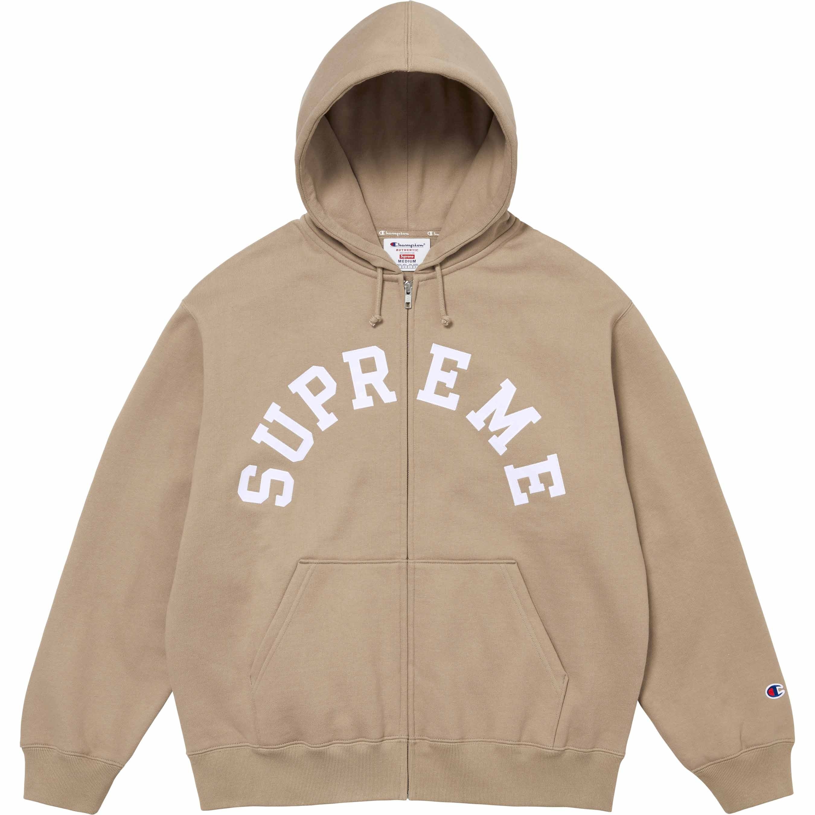 Supreme®/Champion® Zip Up Hooded Sweatshirt view 14